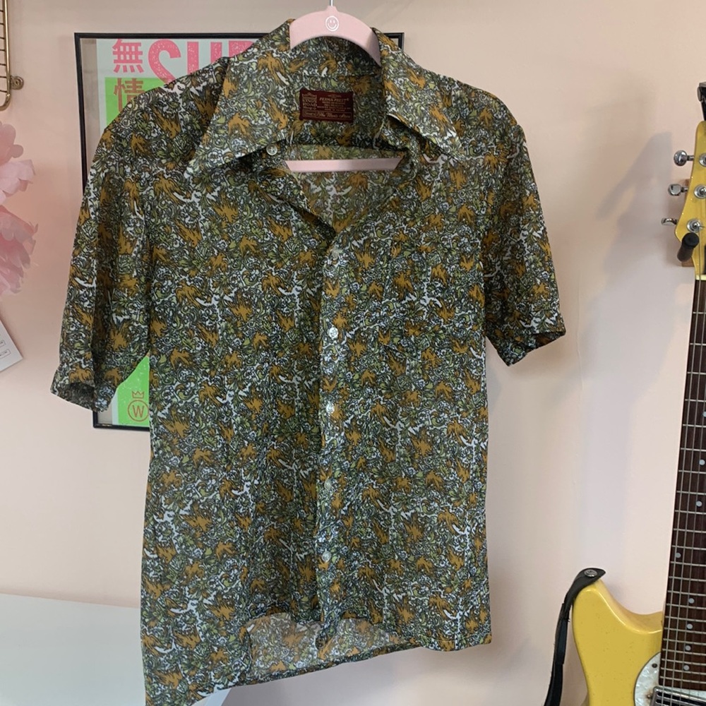 70s Sears Men’s Short Sleeve Button Down